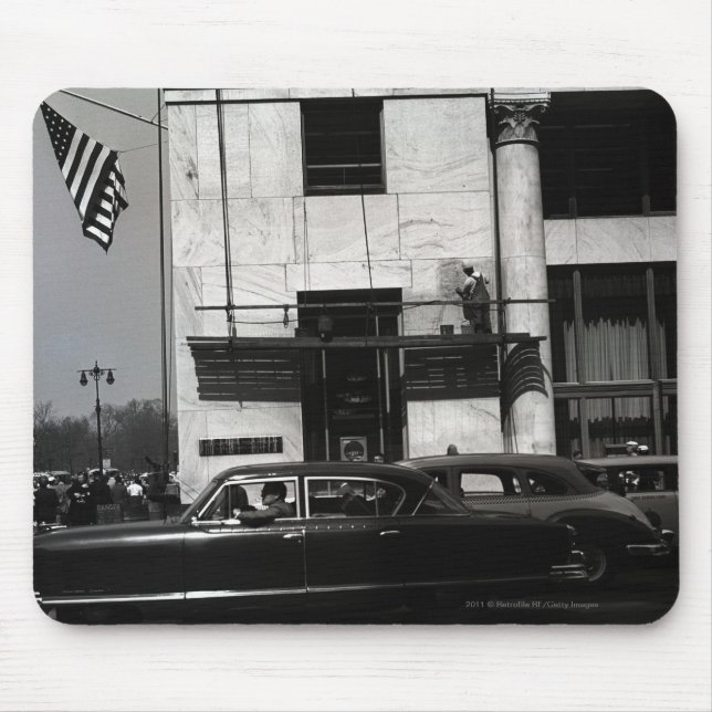 Urban scene in USA Mouse Mat (Front)