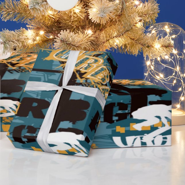 Urban Sign Wrapping Paper (Holidays)