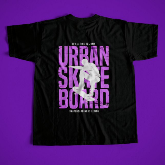 Urban Skateboard  T-Shirt (Creator Uploaded)