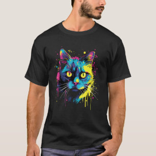Urban Sketchbook Cat Drawing Street Art T-Shirt