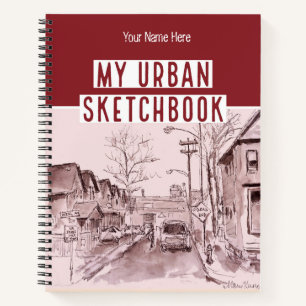 Urban Sketchbook Fun For Artists Notebook