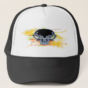 Urban Skull Trucker Hat