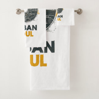 Urban Soul City Bath Towel Set