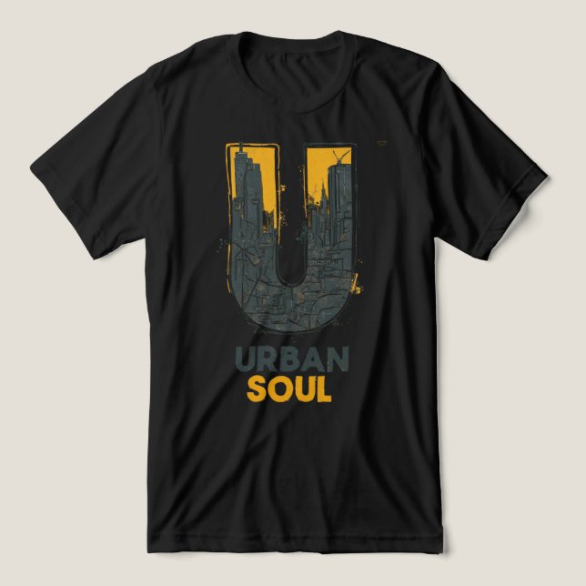Urban Soul City Health and Wellness Tri-Blend Shirt (Design Front)