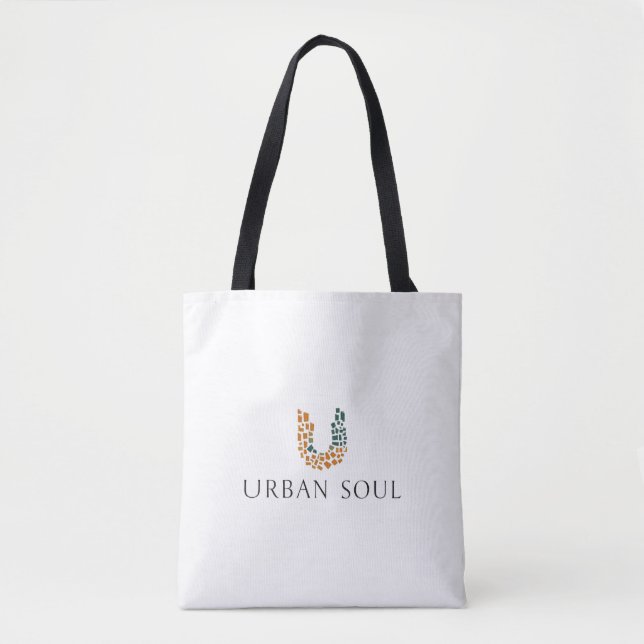 Urban Soul Minimalist Health and Wellness Tote Bag (Front)