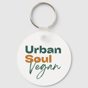 Urban Soul Vegan Minimalist Health and Wellness Key Ring