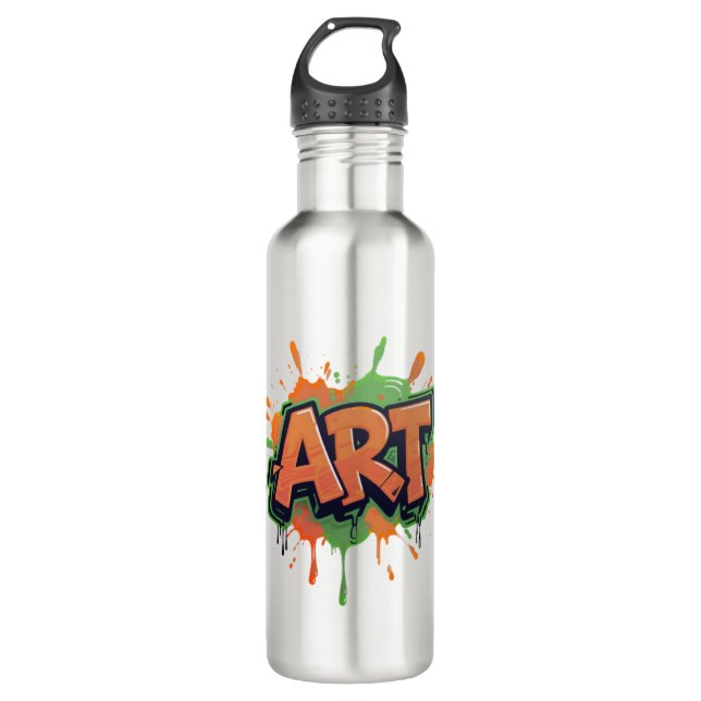 Urban Splash Art Graffiti Pulse Bold Street Expres 710 Ml Water Bottle (Front)