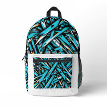 Urban Splash Cyan Backpack