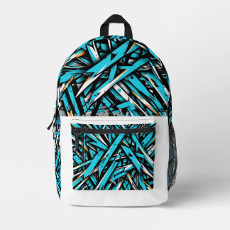 Urban Splash Cyan Backpack