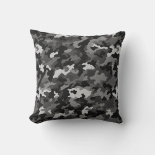 Urban Stealth Camouflage Pillow