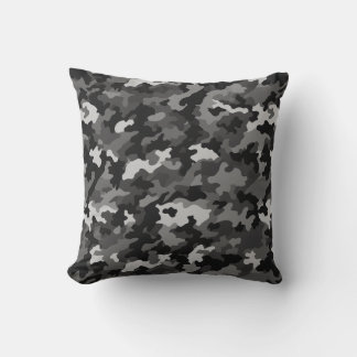 Urban Stealth Camouflage Pillow