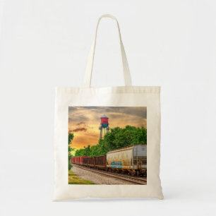 Urban Steam Punk Sunset Tote Bag