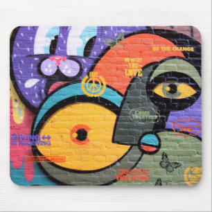 Urban Street Art-Graffiti Mouse Mat