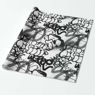 Urban Street Art Graffiti Pattern Wrapping Paper