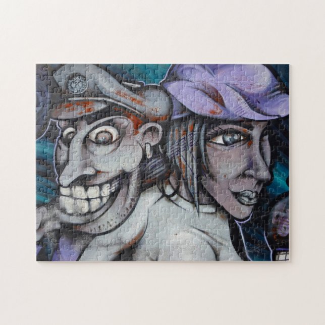 Urban Street Art Madrid. Jigsaw Puzzle (Horizontal)