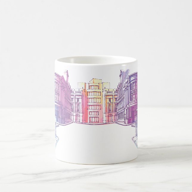 Urban Street Illustration Coffee Mug (Creator Uploaded)
