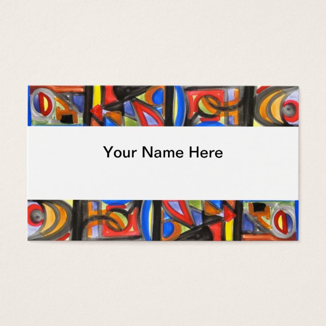 Urban Street One-Abstract Geometric Pattern (Front)