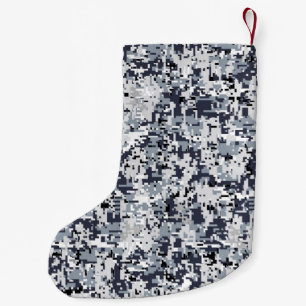 Urban Style Digital Camouflage Decor Small Christmas Stocking