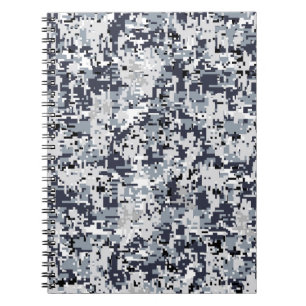 Urban Style Digital Camouflage Notebook