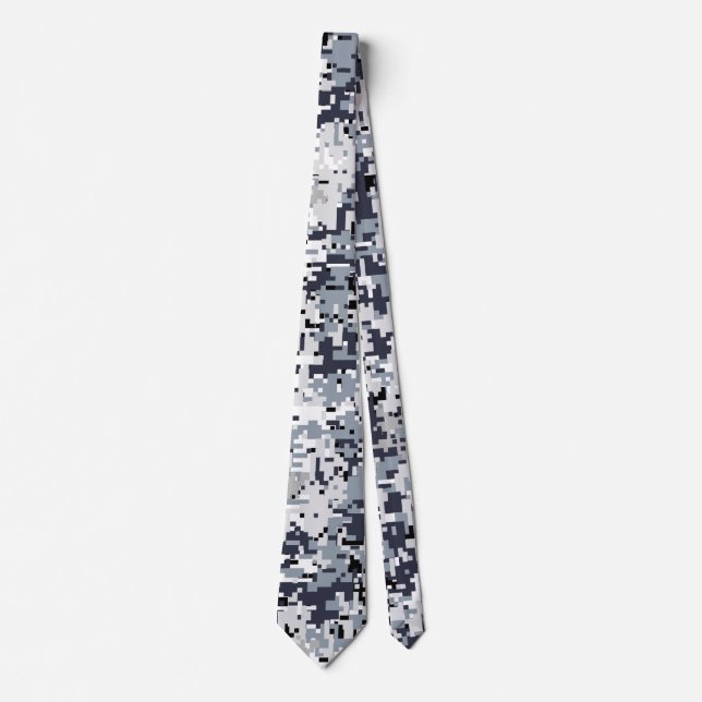 Urban Style Digital Camouflage Tie (Front)