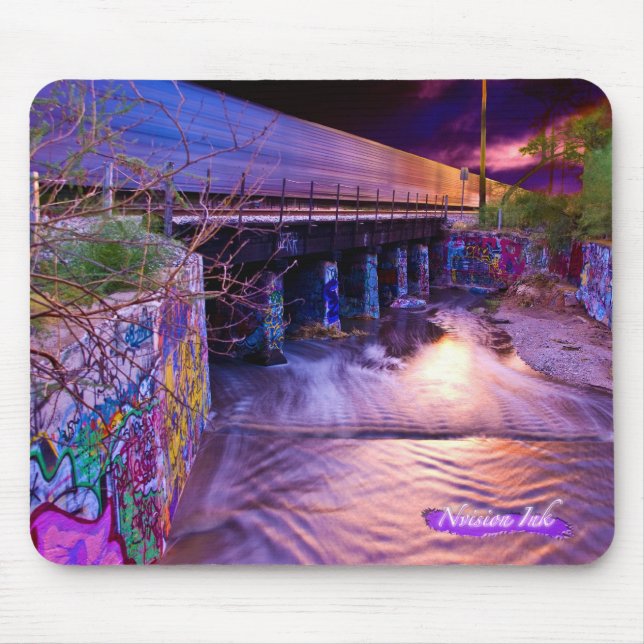 Urban Sunset Mouse Mat (Front)