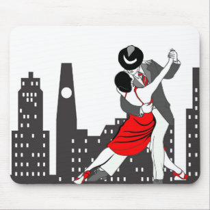 Urban tango mouse mat