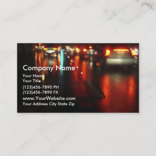 Urban Taxi Service Business Card