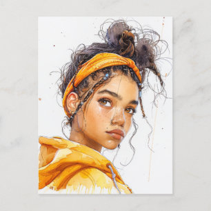 Urban Teen Postcard