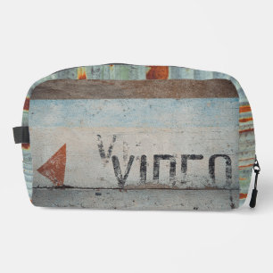 Urban-themed loft style audiophile music lover   dopp kit
