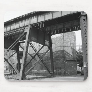 Urban train mousepad