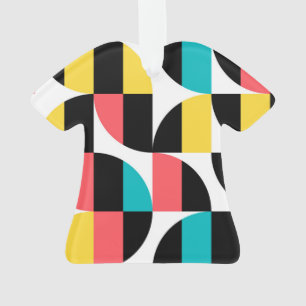 Urban, trendy, colourful, modern graphic pattern ornament