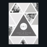 Urban Triangle Overlay | Modern Save The Date<br><div class="desc">By Redefined Designs</div>