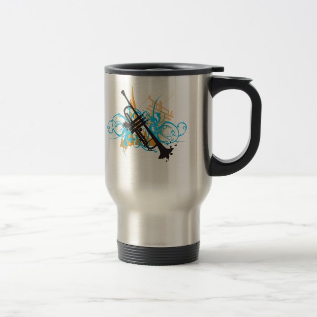 Urban Trumpet Travel Mug (Right)