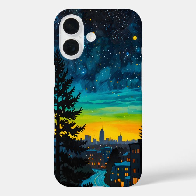 Urban Twilight Glow Case-Mate iPhone Case (Back)