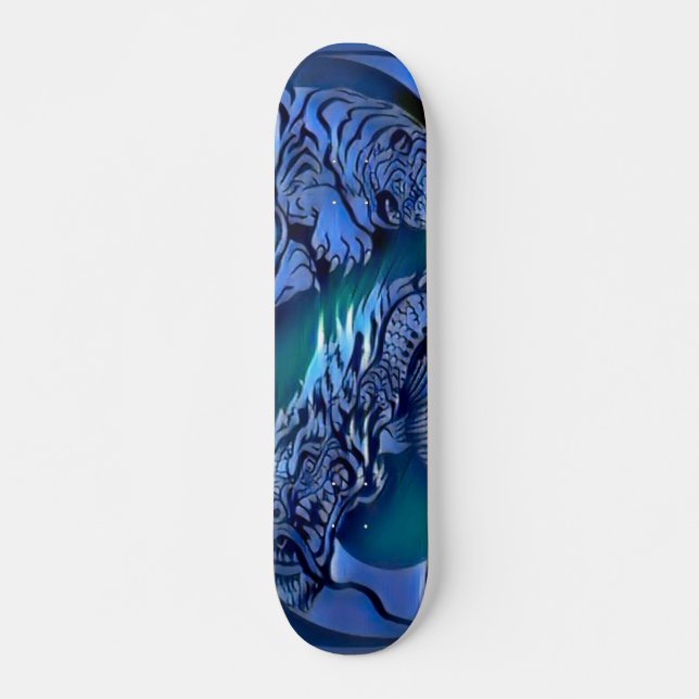 Urban Underground Japanese Ghost Deck Skateboard (Front)