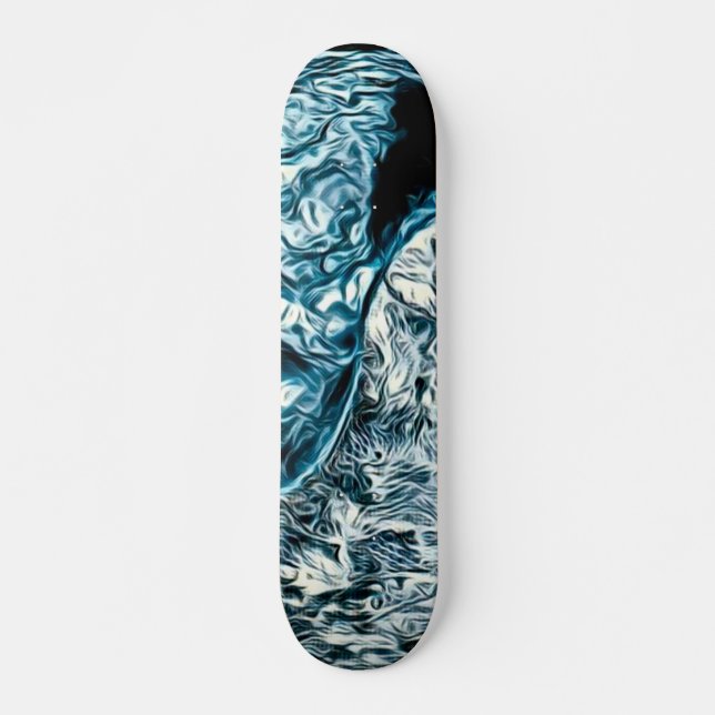 Urban Underground Liquid Yin Yang Popsicle Deck Skateboard (Front)