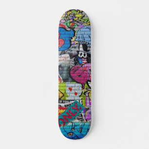 Urban Underground NYC Graffiti Popsicle Deck Skateboard