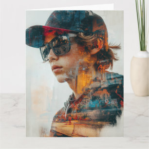 Urban Vibe Birthday Card