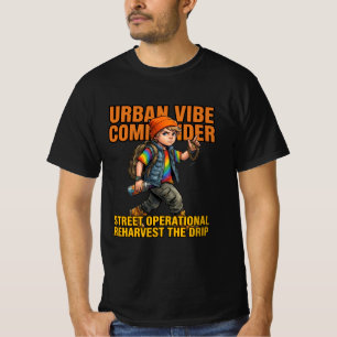 Urban Vibe Commander Street Drip T-Shirt