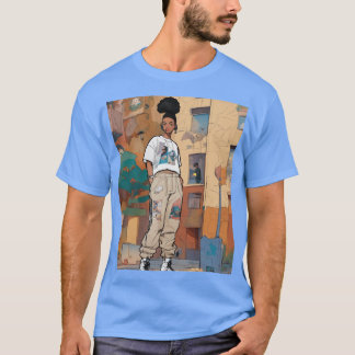 Urban Vibes: Street Art and Graffiti Collection T-Shirt