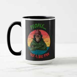 Urban Warrior Green Angry Monkey Mug