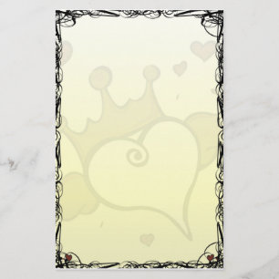 Urban Winged Heart Stationary Stationery