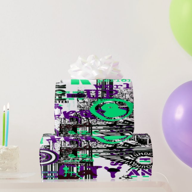Urban Wrapping Paper (Party Gifts)