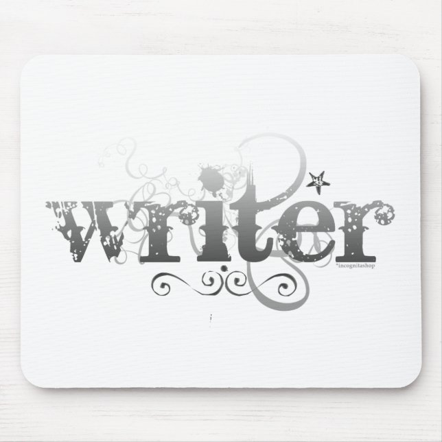 Urban Writer Mouse Mat (Front)