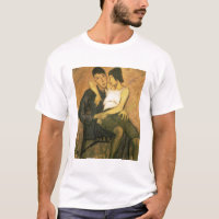 Urbanite Couple, 1920 (oil on canvas)