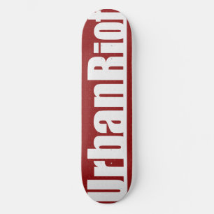 UrbanRiot JP1 Red Deck Skateboard