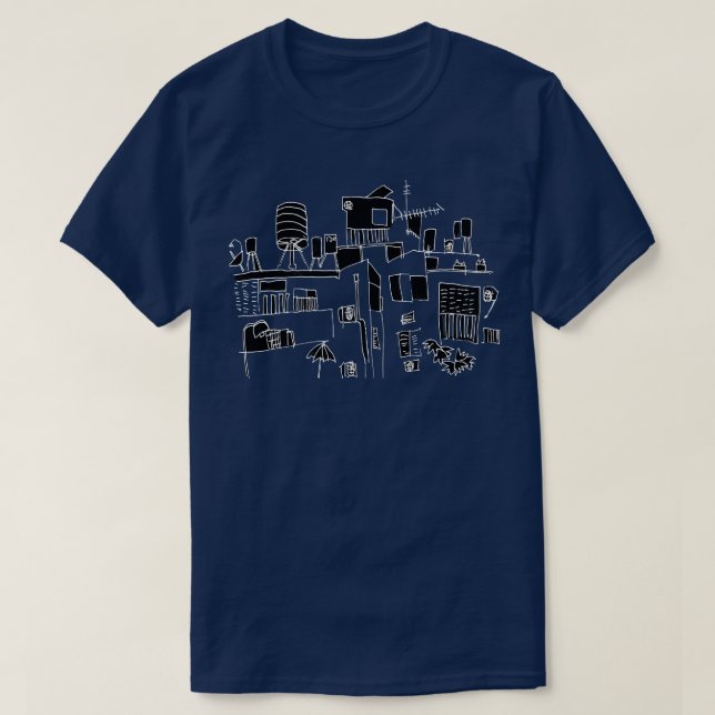 UrbanTel Aviv Architecture T-Shirt (Design Front)