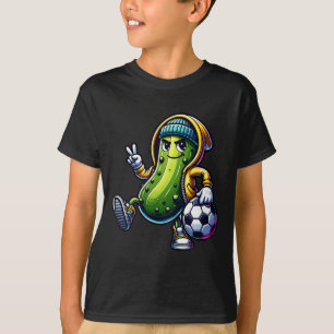 Urbyn Pickle Soccer Player Cool Cartoon Vibes T-Shirt