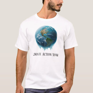 Urgent Call: Climate Action Now T-Shirt