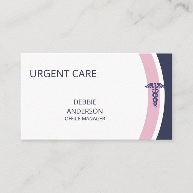 Urgent Care Business Card (Front)